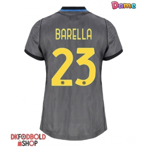 Inter Milan Nicolo Barella #23 Tredje trøje Dame 2026-27 Kort ærmer Inter Milan Nicolo Barella #23 Tredje trøje Dame 2026-27 Kort ærmer